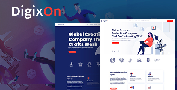 Digixon – Digital Marketing Strategy Hubspot Theme