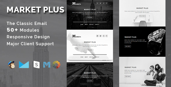 MARKET PLUS – Multipurpose Responsive Email Template